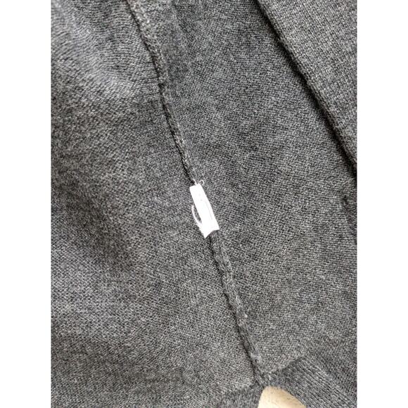Athleta Harmony Wrap Open Front Sweater Cardigan Dark Grey Size Small - Picture 8 of 10